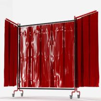 Large PVC Welding Screen with Mobile Frame 4115 X 1900