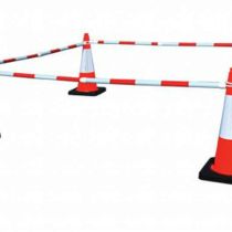 Retractable Traffic High Visibility Cone Bar Barrier 