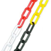 Multicolour Plastic Barriers Chain 25 Metre