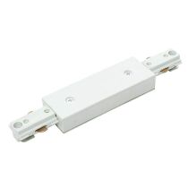 Heavy Duty Straight Track Connector White