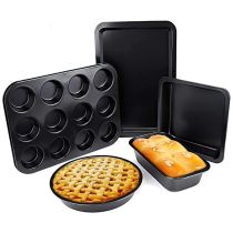 5 Piece Non-Stick Carbon Steel Bakeware Set