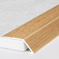 Self Adhesive Ramp Profile Aluminum Wood Effect Door Threshold 31mm