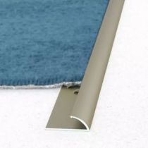 Anodized Aluminum Single Edge Carpet Profile 10mm