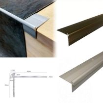 Anodised Aluminium Stair Nosing For 3mm Flooring