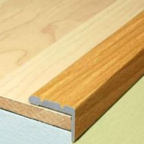 Self Adhesive Aluminium Wood Effect Stair Nosing Edge Trim