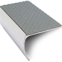 Tredsafe Aluminium PVC Non Slip Bullnose Stair Nosing 57 x 40mm 