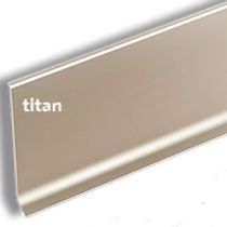 Anodised Titanium Skirting Board-2.5m